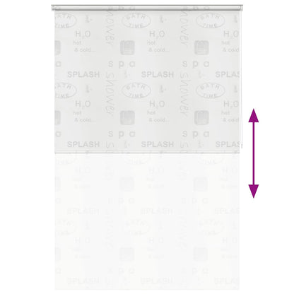 Shower Roller Blind 140x240 cm Splash