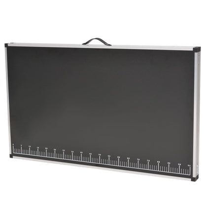 Folding Pasting Table MDF and Aluminium 200x60x78 cm
