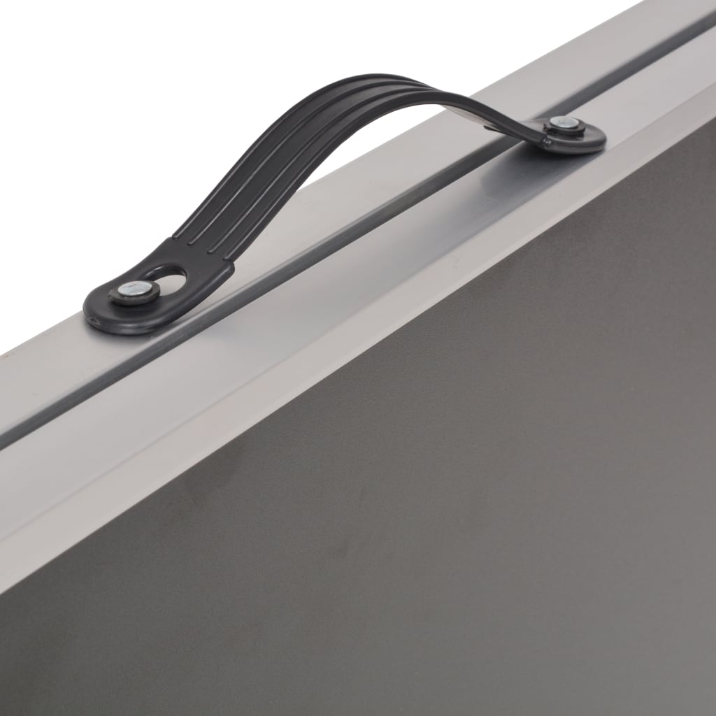 Folding Pasting Table MDF and Aluminium 200x60x78 cm