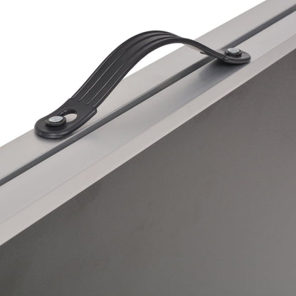 Folding Pasting Table MDF and Aluminium 200x60x78 cm