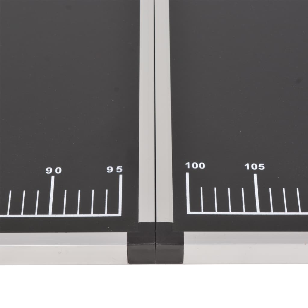 Folding Pasting Table MDF and Aluminium 200x60x78 cm