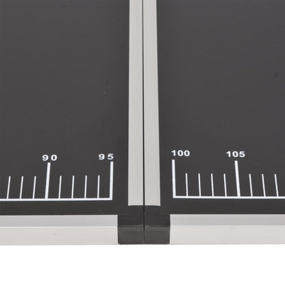 Folding Pasting Table MDF and Aluminium 200x60x78 cm