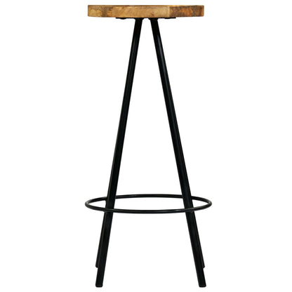 Bar Chairs 2 pcs Solid Mango Wood