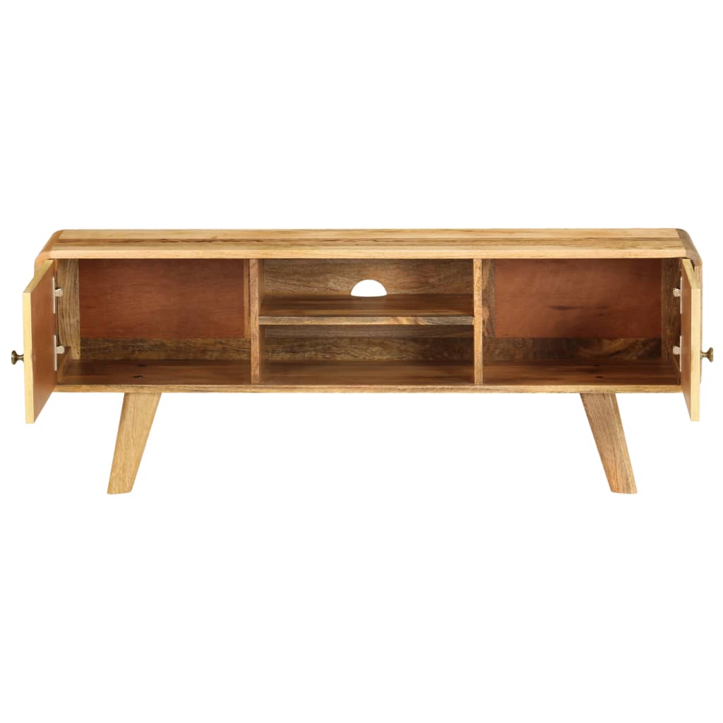 TV Cabinet Solid Mango Wood 120x30x45 cm