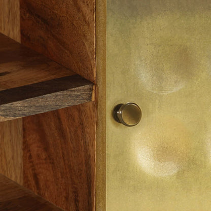 TV Cabinet Solid Mango Wood 120x30x45 cm