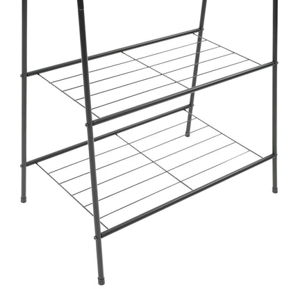 Clothes Rack 59x35x150 cm Black