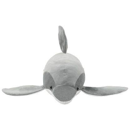 Dolphin Cuddly Toy Plush Grey