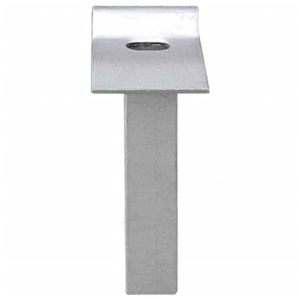 Mesh Garden Gate Galvanised Steel 306x200 cm Grey