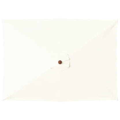 Garden Parasol with Wooden Pole 150x200 cm Sand