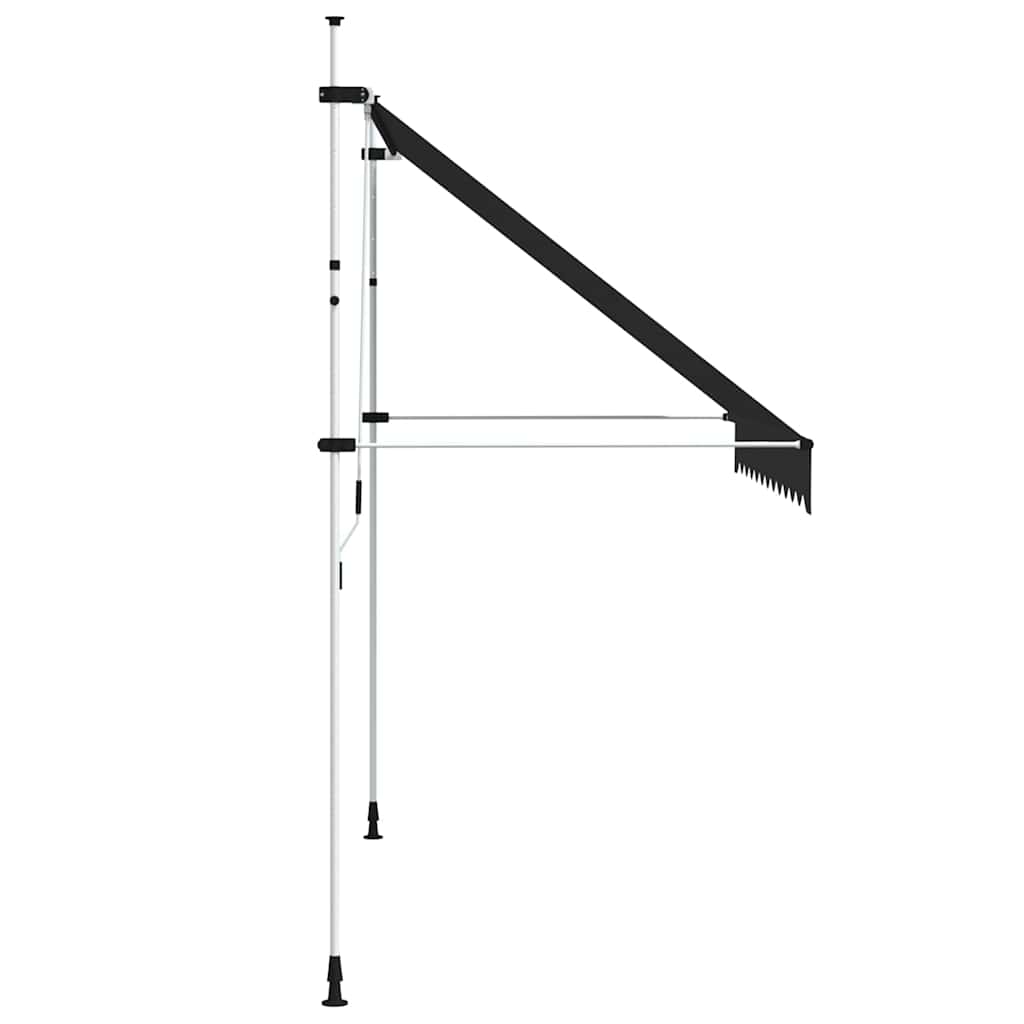 Manual Retractable Awning 300 cm Anthracite