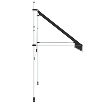 Manual Retractable Awning 300 cm Anthracite