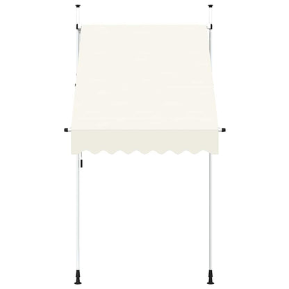 Manual Retractable Awning 150 cm Cream
