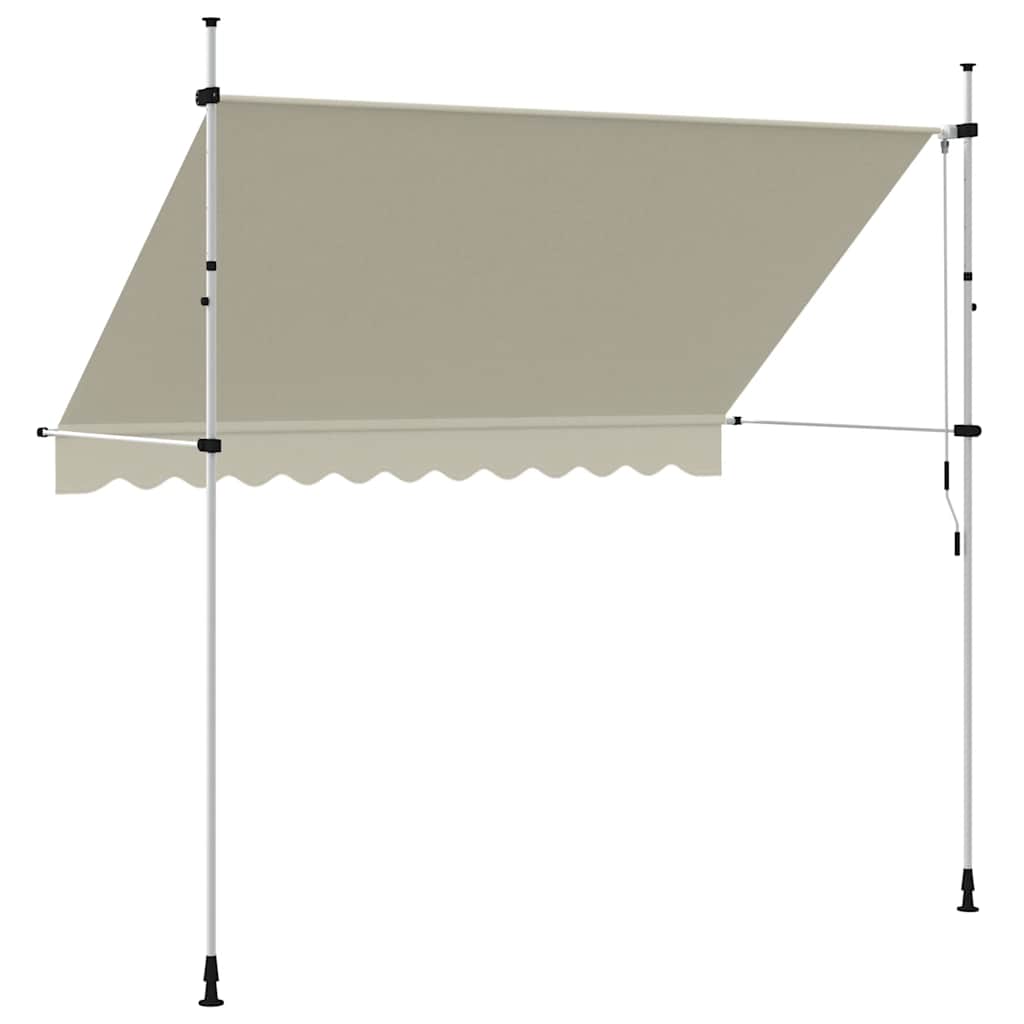 Manual Retractable Awning 300 cm Cream