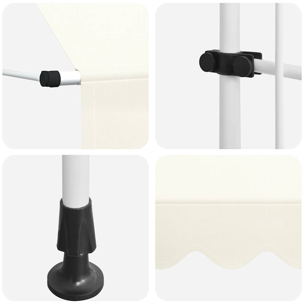 Manual Retractable Awning 300 cm Cream