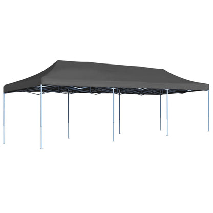 Folding Pop-up Party Tent 3x9 m Anthracite
