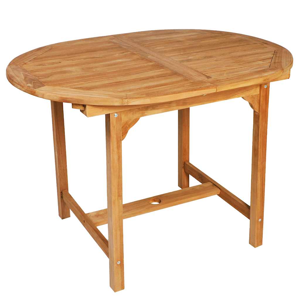 7 Piece Outdoor Dining Set Solid Teak Wood