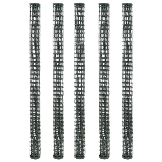 Garden Fence Meshes 5 pcs HDPE 1x1.2 m Green