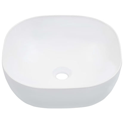 Wash Basin 42.5x42.5x14.5 cm Ceramic White