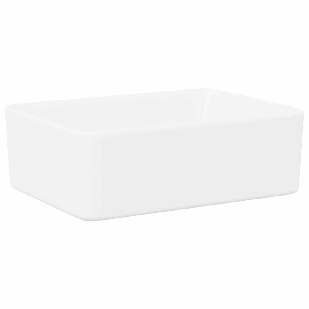 Wash Basin 40x30x13 cm Ceramic White