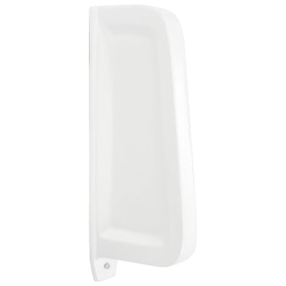 Wall-mounted Urinal Privacy Screen Ceramic White