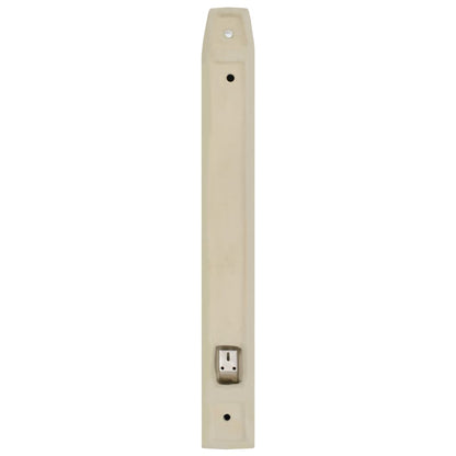 Wall-mounted Urinal Privacy Screen Ceramic White