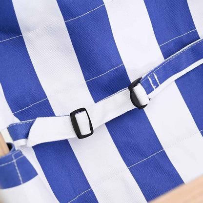 Baby Swing with Safety Belt Cotton Wood Blue
