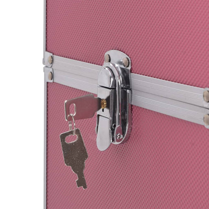 Make-up Trolley Aluminium Pink