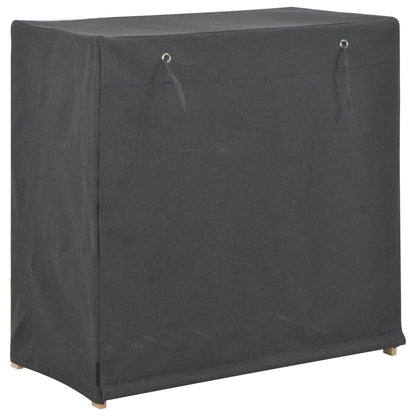 Shoe Cabinet with Cover Grey 79x40x80 cm Fabric