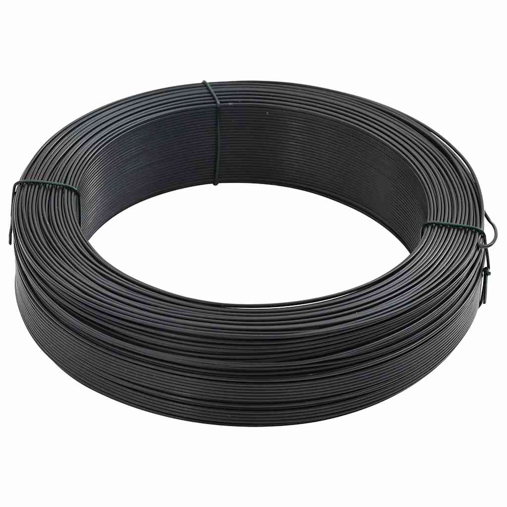 Fence Binding Wire 250 m 1.6/2.5 mm Steel Anthracite