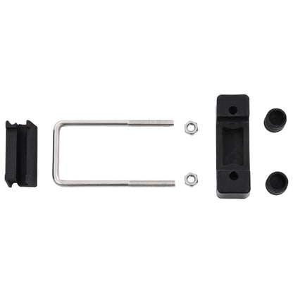 U Connector with Plastic for Fence Post 60x40 mm 25 Sets