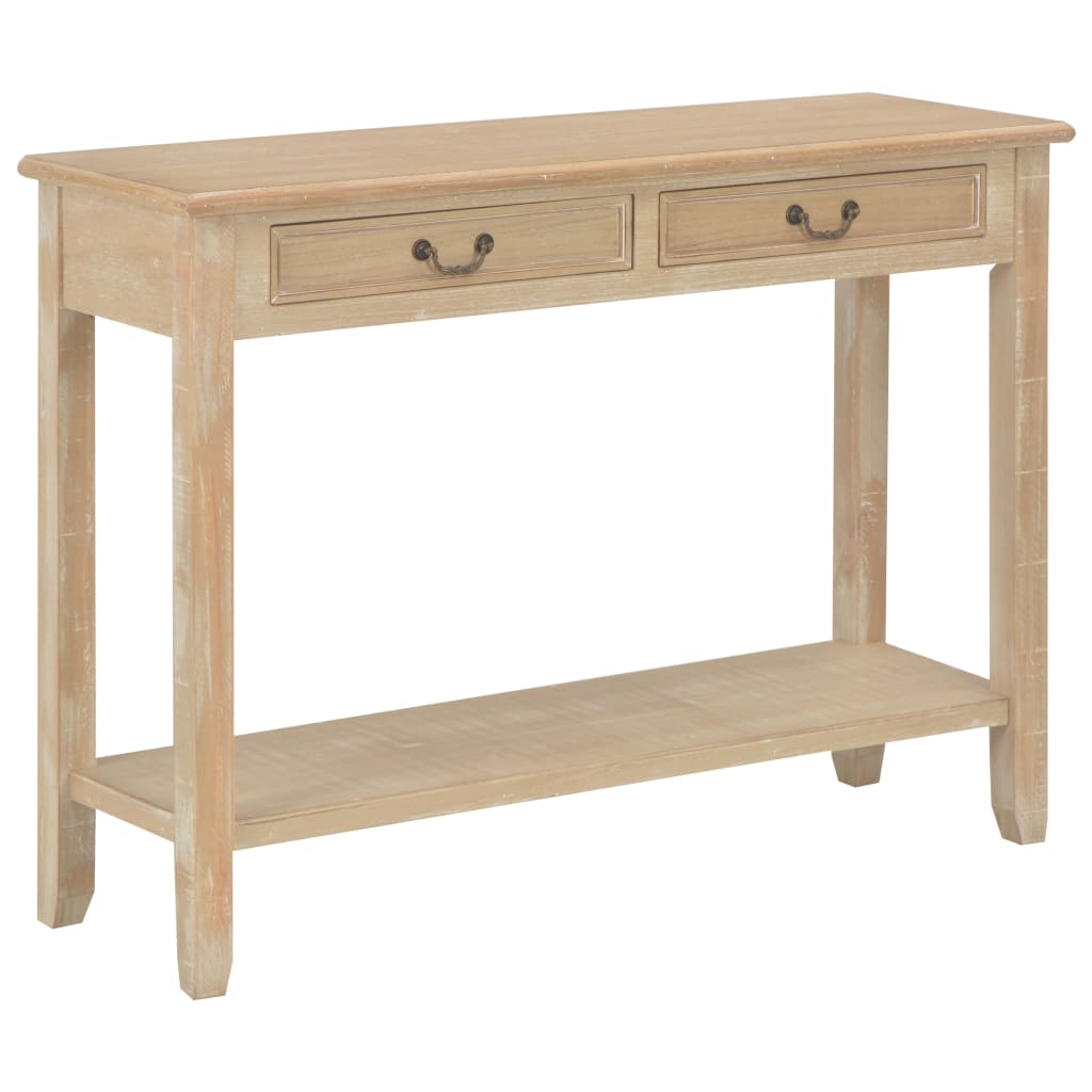 Console Table 110x35x80 cm Wood