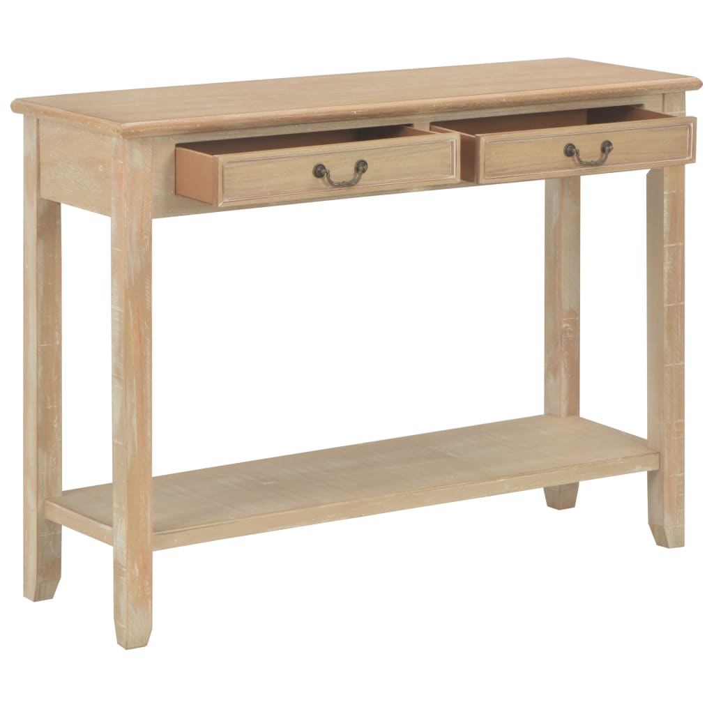Console Table 110x35x80 cm Wood