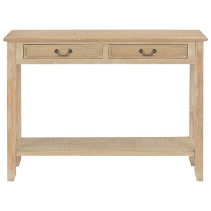 Console Table 110x35x80 cm Wood