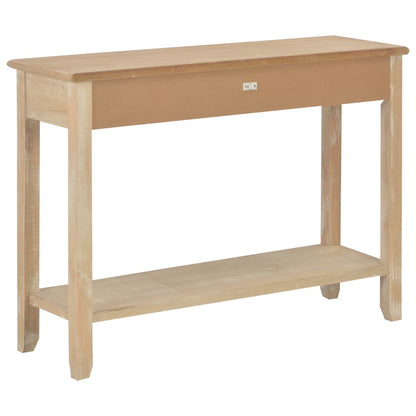 Console Table 110x35x80 cm Wood