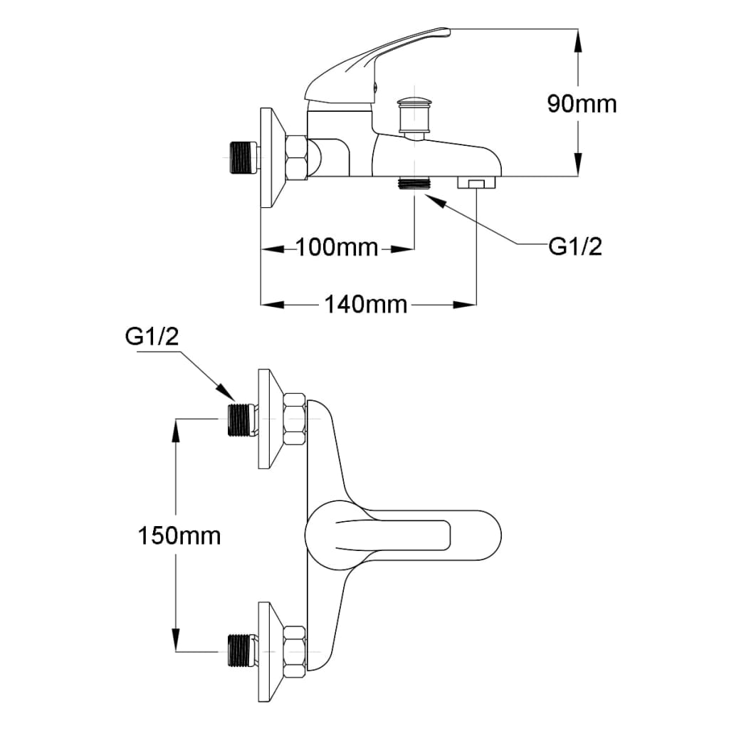 Mixer Showers 2 pcs