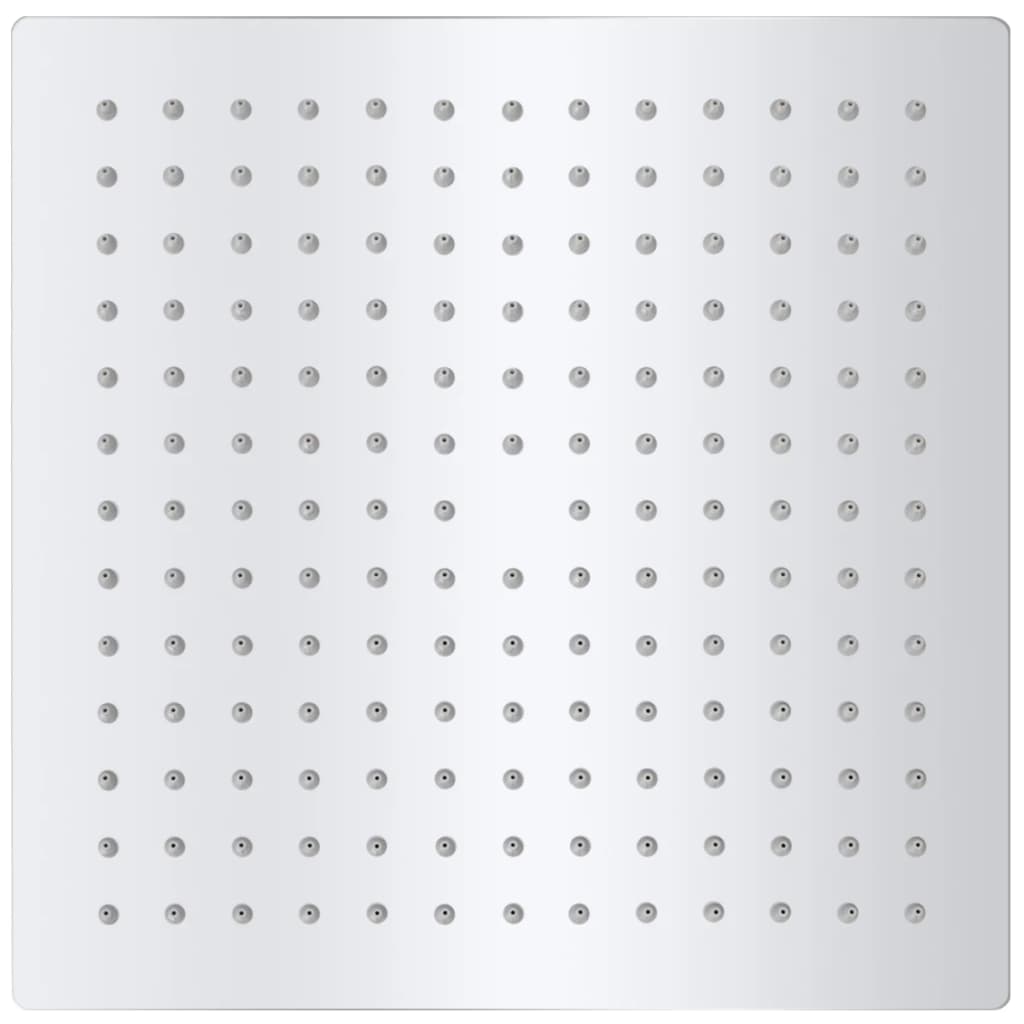 Rain Shower Head 2 pcs Stainless Steel 25x25 cm