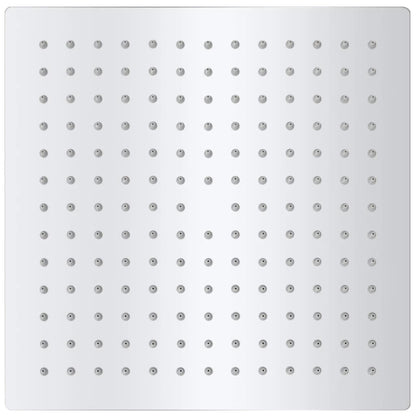 Rain Shower Head 2 pcs Stainless Steel 25x25 cm