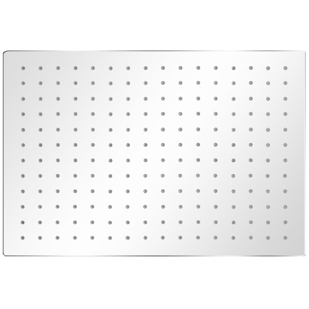 Rain Shower Head 2 pcs Stainless Steel 30x40 cm