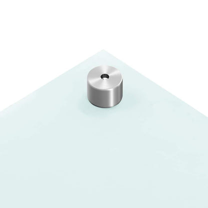 Kitchen Backsplash White 70 x 50 cm Tempered Glass