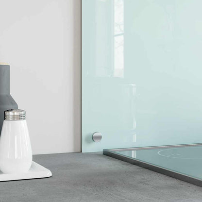Kitchen Backsplash White 80 x 60 cm Tempered Glass
