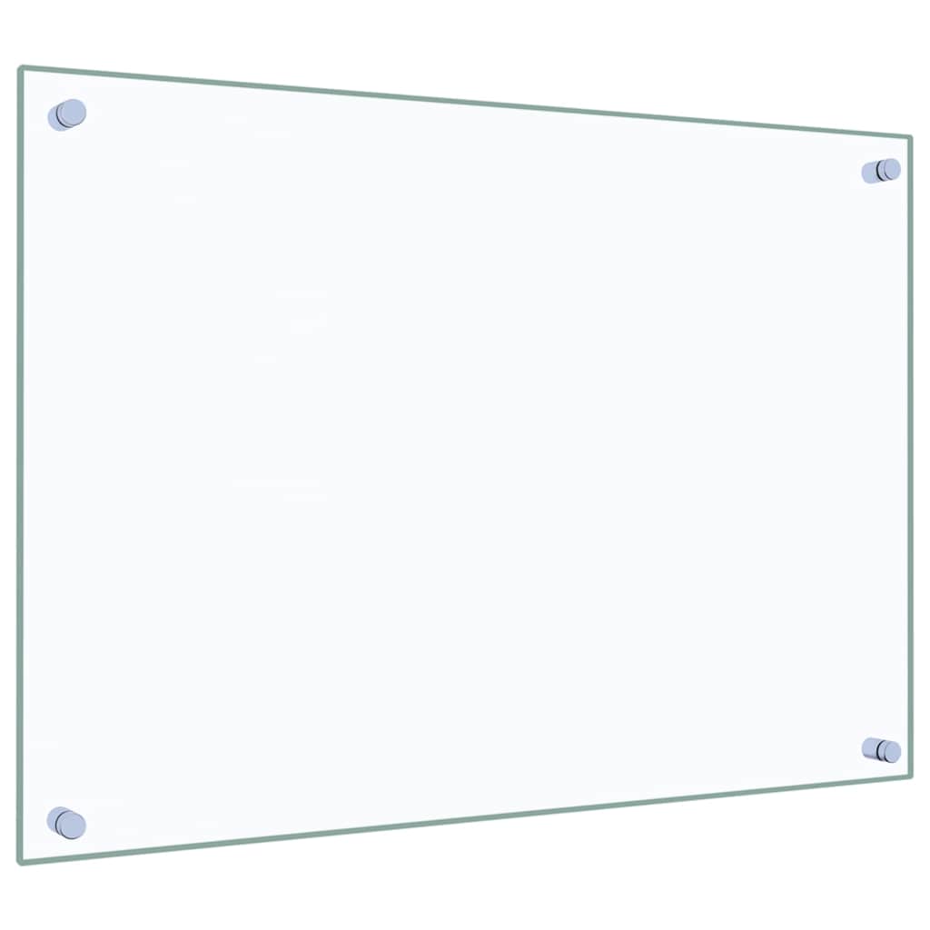 Kitchen Backsplash Transparent 70 x 50 cm Tempered Glass