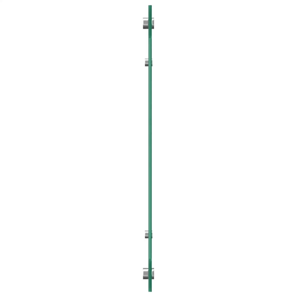 Kitchen Backsplash Transparent 80 x 40 cm Tempered Glass