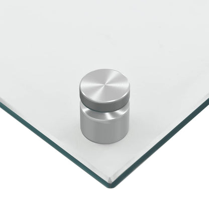 Kitchen Backsplash Transparent 80 x 40 cm Tempered Glass