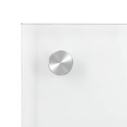 Kitchen Backsplash Transparent 80 x 50 cm Tempered Glass