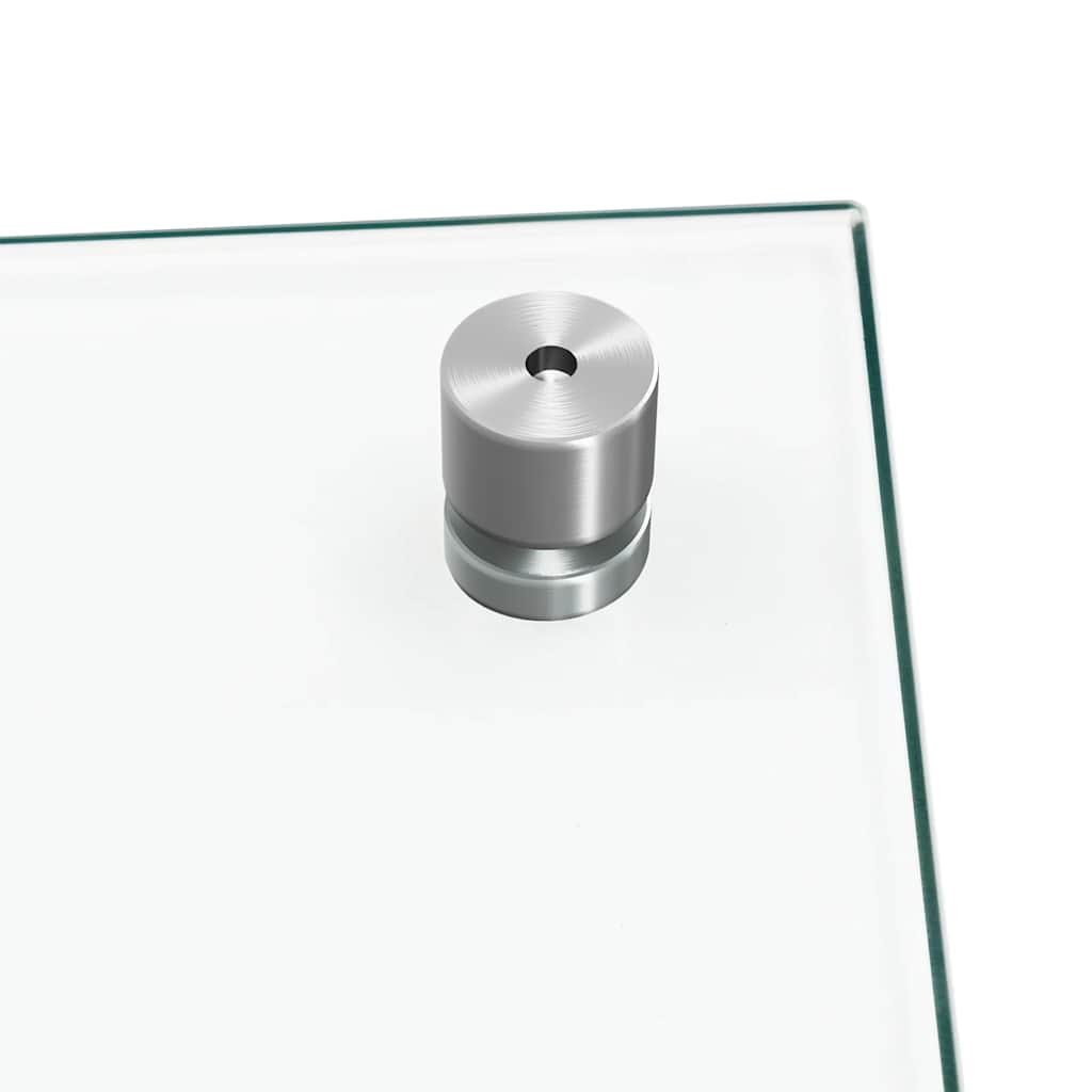 Kitchen Backsplash Transparent 90 x 50 cm Tempered Glass