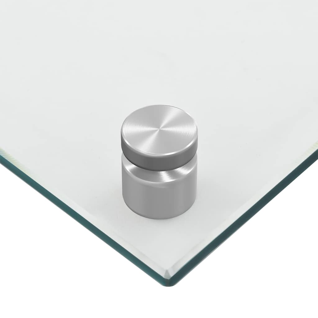 Kitchen Backsplash Transparent 90 x 50 cm Tempered Glass