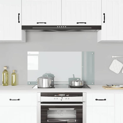 Kitchen Backsplash Transparent 100 x 50 cm Tempered Glass