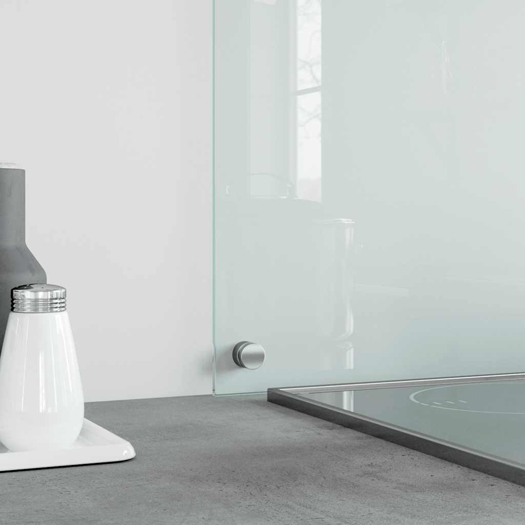 Kitchen Backsplash Transparent 100 x 60 cm Tempered Glass