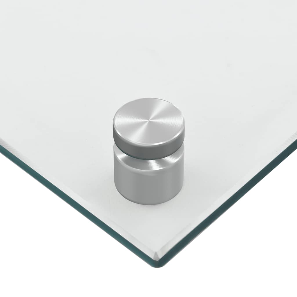 Kitchen Backsplash Transparent 100 x 60 cm Tempered Glass