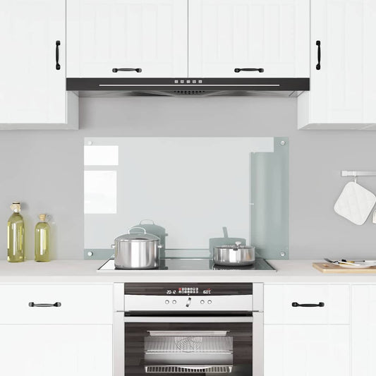Kitchen Backsplash Transparent 100 x 60 cm Tempered Glass